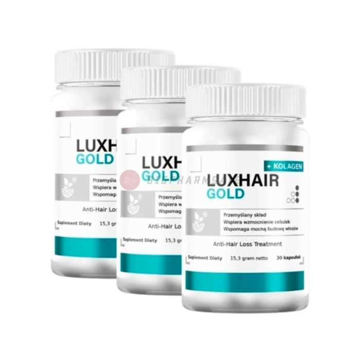 LuxHair Gold - kapsułki na porost włosów W Polsce