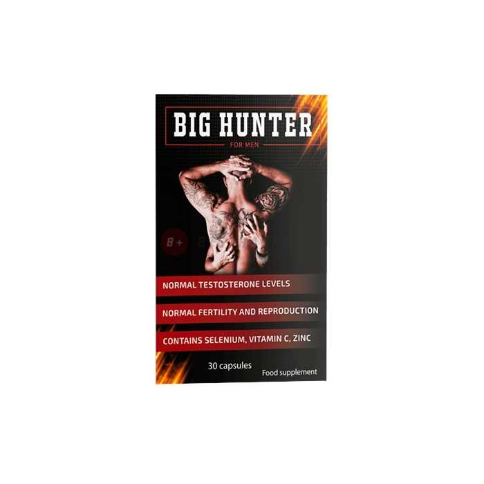 Big Hunter - cápsulas para la prostatitis En España